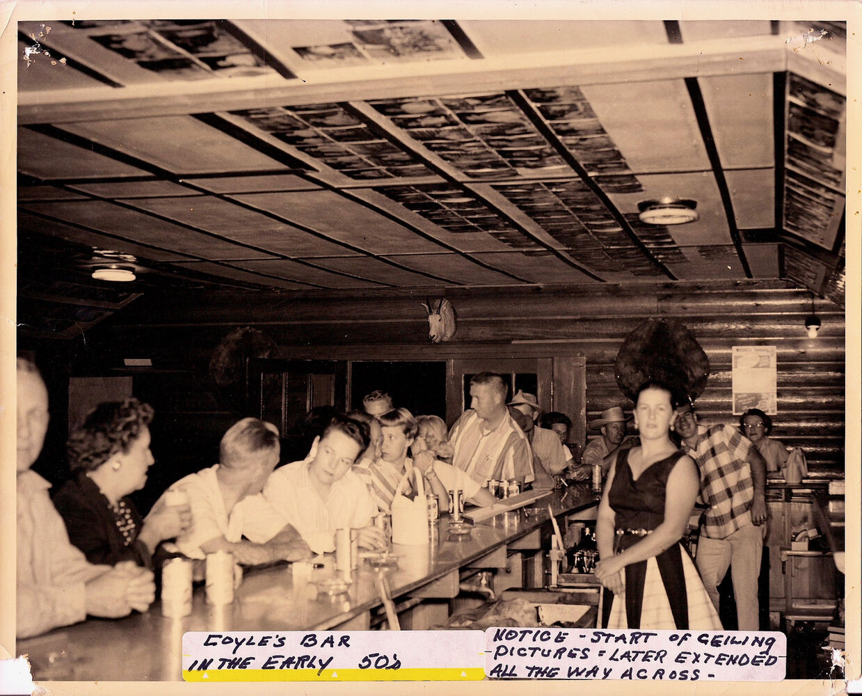 Historic Coyle's Bar in Seeley Lake — from the Society archive